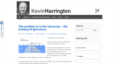 Desktop Screenshot of kevinharrington.com
